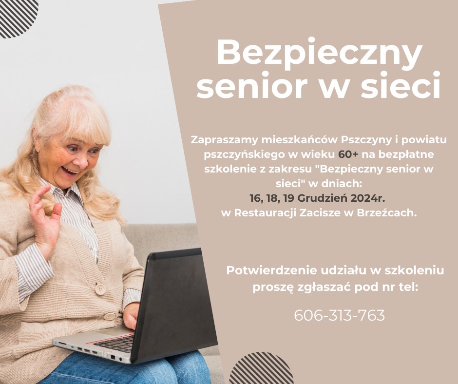 “Bezpieczny senior w sieci”