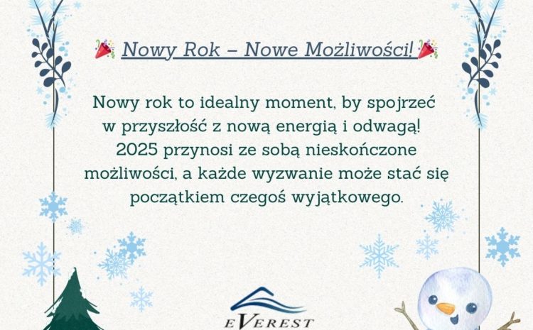  Nowy Rok – Nowe Możliwości!