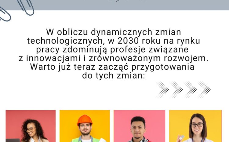  🔮 Przyszłość pracy w 2030 roku: jakie zawody będą najbardziej poszukiwane?